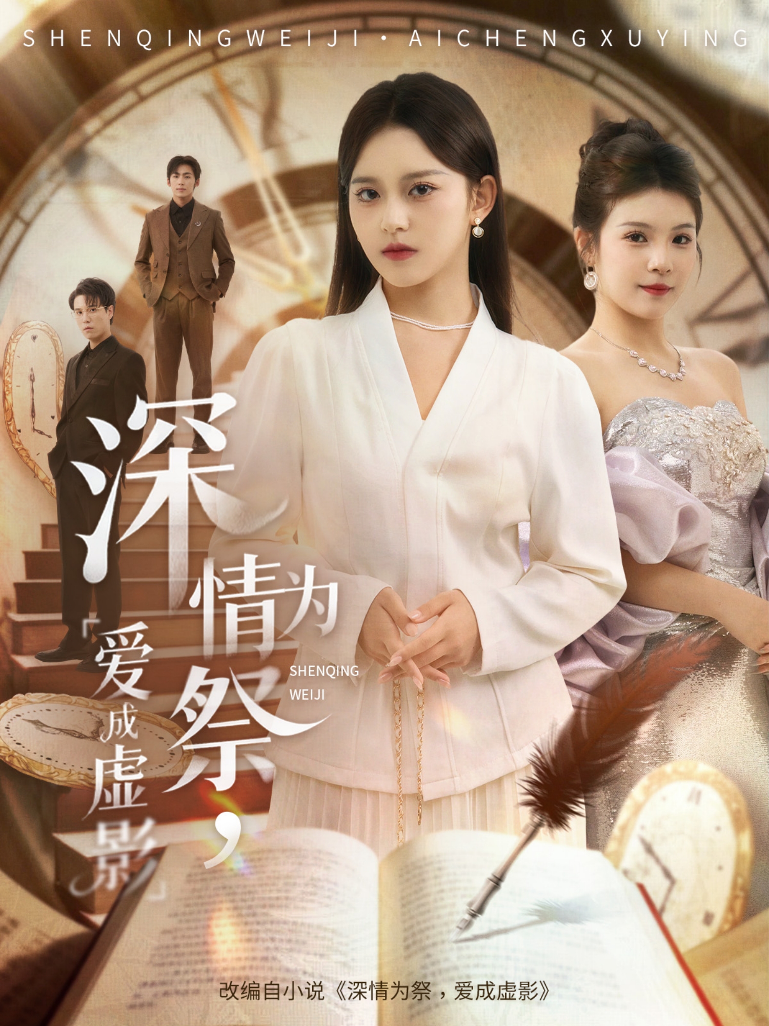 短剧《深情为祭，爱成虚影$谢炎风＆左馨》全集夸克网盘